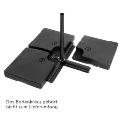 Limousin Sonnenschirmständer-Gewichte 140 Kg Leergewichte 4er-Set -Wundervoller Gartenladen 10038527 de 0003 logo