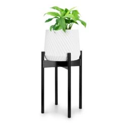 Zeist Pflanzenhalter 2 Höhen Kombinierbar Steck-Design Naturbelassen