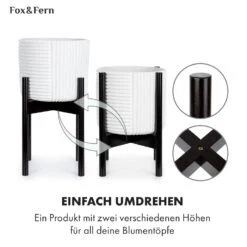 Deventer Pflanzenhalter Für Töpfe Von 20,3-30,5 Cm Ø 2 Höhen 13 Deventer Pflanzenhalter Für Töpfe Von 20,3-30,5 Cm Ø 2 Höhen -Wundervoller Gartenladen 10038545 de 0005 usp