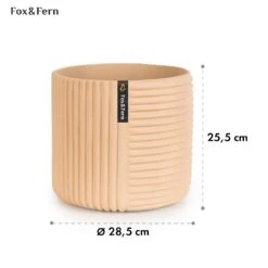 Hasselt Blumentopf Polystone Pflanzenfreundlich Handgemacht 3D-Optik -Wundervoller Gartenladen 10038548 yy 0005 usp