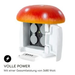 Power Mushroom Smart Gartensteckdose WiFi-Steuerung 3680 Watt IP44 -Wundervoller Gartenladen 10038626 de 0006 logo