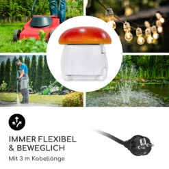 Power Mushroom Smart Gartensteckdose WiFi-Steuerung 3680 Watt IP44 13 Power Mushroom Smart Gartensteckdose WiFi-Steuerung 3680 Watt IP44 -Wundervoller Gartenladen 10038627 de 0005 logo