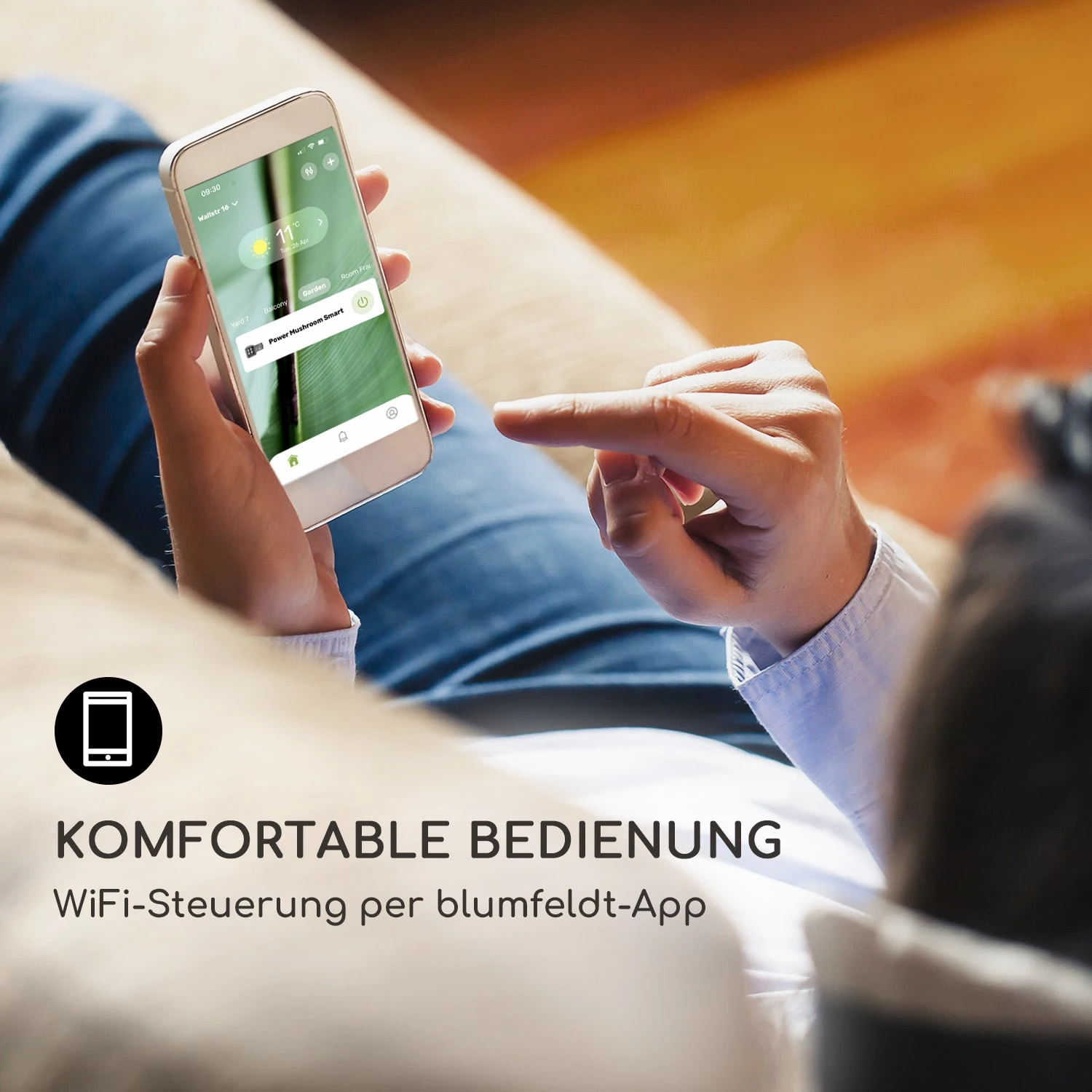 Power Mushroom Smart Gartensteckdose WiFi-Steuerung 3680 Watt IP44 4 Power Mushroom Smart Gartensteckdose WiFi-Steuerung 3680 Watt IP44 – Bild 2