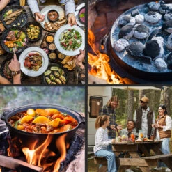 Guernsey Premium Dutch Oven 6.0 BBQ-Topf Gusseisen Standfüße Größe M / 6 Qt 13 Guernsey Premium Dutch Oven 6.0 BBQ-Topf Gusseisen Standfüße Größe M / 6 Qt -Wundervoller Gartenladen 10038642 de 0005 usp