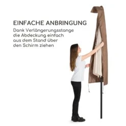 Shield Premium Schutzhülle Sonnenschirm Bis Ø 300 Cm UV-beständig 13 Shield Premium Schutzhülle Sonnenschirm Bis Ø 300 Cm UV-beständig -Wundervoller Gartenladen 10038725 de 0004 logo