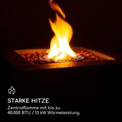 Isaris Gas-Feuerstelle 40.000BTU/13kW Abdeckung Edelstahlbrenner 11 Isaris Gas-Feuerstelle 40.000BTU/13kW Abdeckung Edelstahlbrenner -Wundervoller Gartenladen 10039402 de 0003 logo