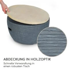 Vitina Gas-Feuerstelle 40.000BTU/13kW Abdeckung Edelstahlbrenner -Wundervoller Gartenladen 10039403 de 0004 logo