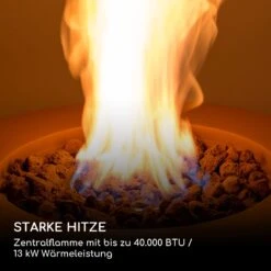 Vitina Gas-Feuerstelle 40.000BTU/13kW Abdeckung Edelstahlbrenner -Wundervoller Gartenladen 10039404 de 0003 logo