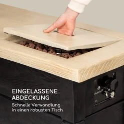 Corinth Gas-Feuerstelle 40.000BTU/13kW Abdeckung Edelstahlbrenner 13 Corinth Gas-Feuerstelle 40.000BTU/13kW Abdeckung Edelstahlbrenner -Wundervoller Gartenladen 10039407 de 0004 logo