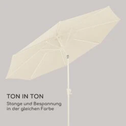 Blumfeldt Calais Sonnenschirm LED Aluminium-Rahmen Polyester-Bespannung UV 50 18 Blumfeldt Calais Sonnenschirm LED Aluminium-Rahmen Polyester-Bespannung UV 50 -Wundervoller Gartenladen 10040097 de 0008 logo