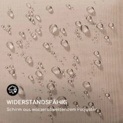 Blumfeldt Bayonne Sonnenschirm 130 X 180 Cm Polyester UV 50 Solar LED 17 Blumfeldt Bayonne Sonnenschirm 130 X 180 Cm Polyester UV 50 Solar LED -Wundervoller Gartenladen 10040103 de 0007 logo