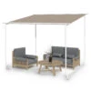 Nantes Pavillon Gazebo Sonnendach 3x3m Polyester Stahlrahmen UV50+ Bodenrollen 1 Nantes Pavillon Gazebo Sonnendach 3x3m Polyester Stahlrahmen UV50+ Bodenrollen -Wundervoller Gartenladen 10040106 yy 0001 titel