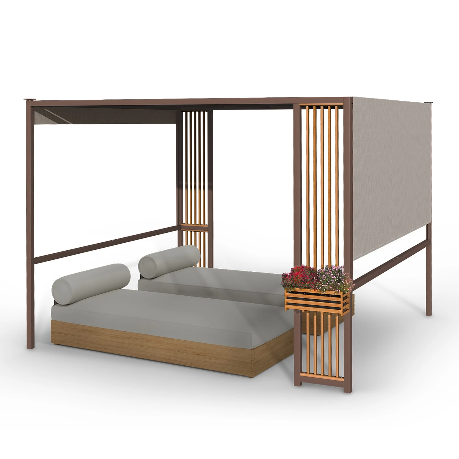 Valence Gazebo 3x3 M UV50+ Wasserabweisend LED-Solar-Beleuchtung Solar-Panel 3 Valence Gazebo 3x3 M UV50+ Wasserabweisend LED-Solar-Beleuchtung Solar-Panel