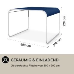 Orleans Gazebo 300 X 220 X 300 Cm Schiebedach UV-Schutz 50+ Leicht -Wundervoller Gartenladen 10040118 de 0005 logo