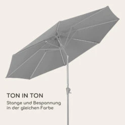 Blumfeldt Calais Sonnenschirm LED Aluminium-Rahmen Polyester-Bespannung UV 50 18 Blumfeldt Calais Sonnenschirm LED Aluminium-Rahmen Polyester-Bespannung UV 50 -Wundervoller Gartenladen 10040120 de 0008 logo