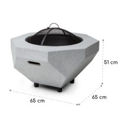 Blumfeldt Diamond Feuerschale Mit Grill MGO & Stahlschale Inkl. Funkenschutz 15 Blumfeldt Diamond Feuerschale Mit Grill MGO & Stahlschale Inkl. Funkenschutz -Wundervoller Gartenladen 10040241 yy 0007 dimensions