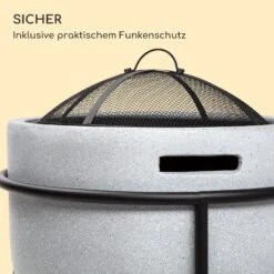Blumfeldt Grail Feuerschale Mit Grill MGO & Stahlschale Inkl. Funkenschutz -Wundervoller Gartenladen 10040243 de 0004 logo