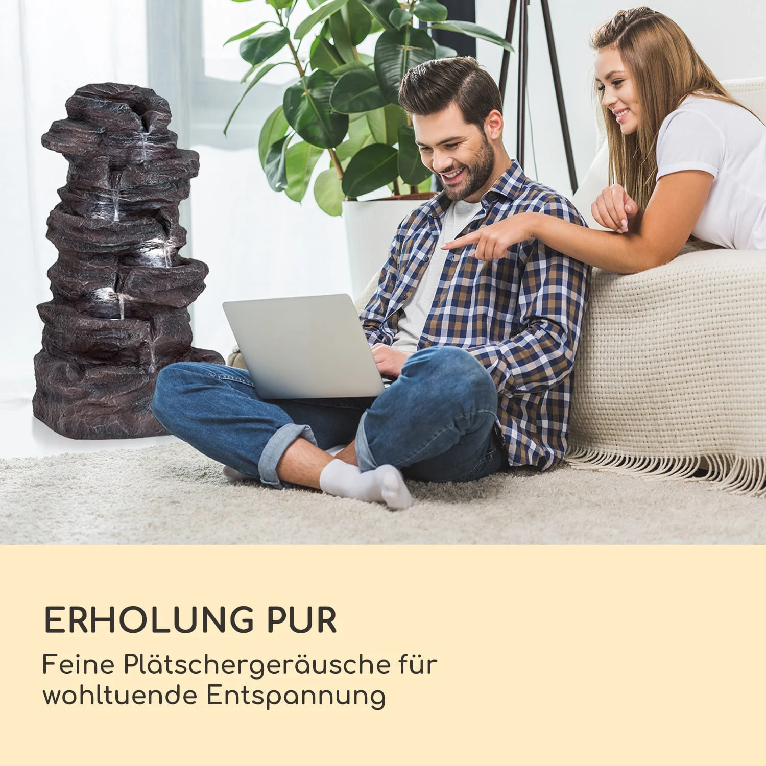 Stonehenge XL Solarbrunnen LED-Beleuchtung Polyresin Li-Ionen-Akku 8 Stonehenge XL Solarbrunnen LED-Beleuchtung Polyresin Li-Ionen-Akku – Bild 6