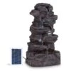 Stonehenge XL Solarbrunnen LED-Beleuchtung Polyresin Li-Ionen-Akku -Wundervoller Gartenladen 10040348 yy 0001 titel